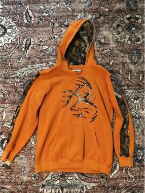 Men's Orange Hoody